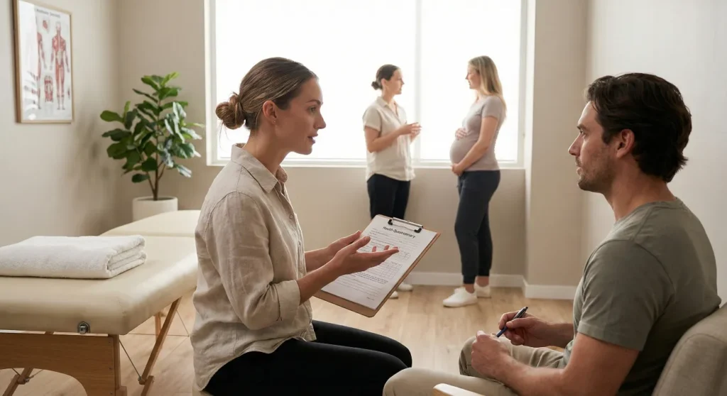 Full Body Massage Safety Consultation Guide