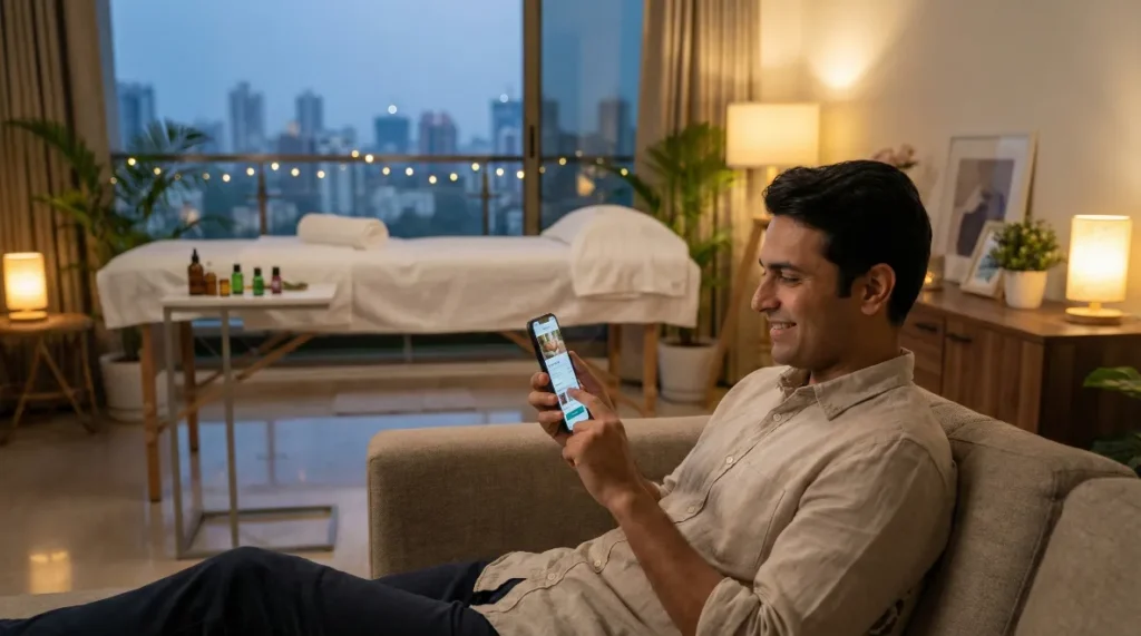 Book Full Body Massage At Home Mumbai