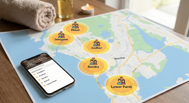 Areas Served In Mumbai For Couple Massage