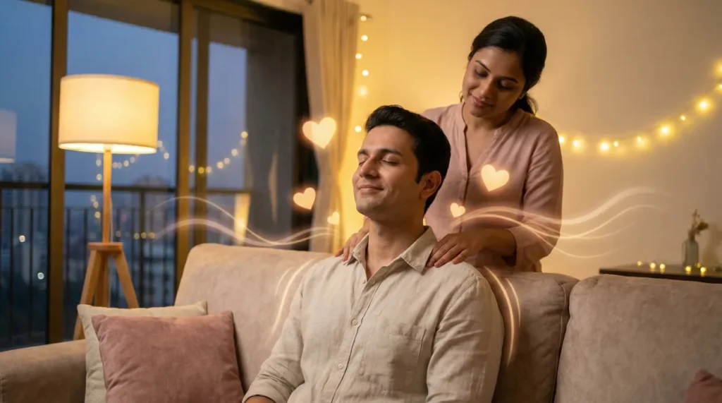 Couple Massage Supporting Emotional Connection And Relaxation