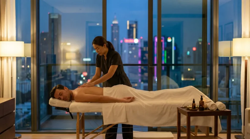 Professional Massage Relaxation In Bangkok Nightlife