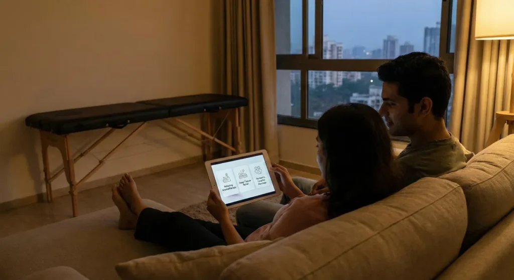 Luxury In-Home Couples Massage In Mumbai