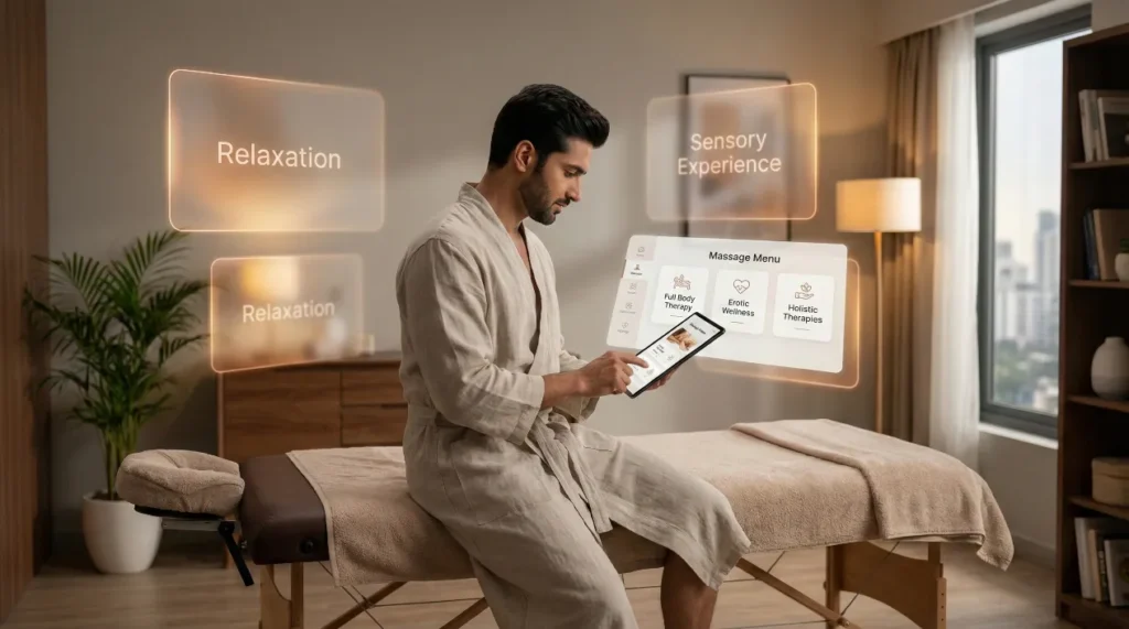 Client Exploring Safe Massage Alternatives Mumbai