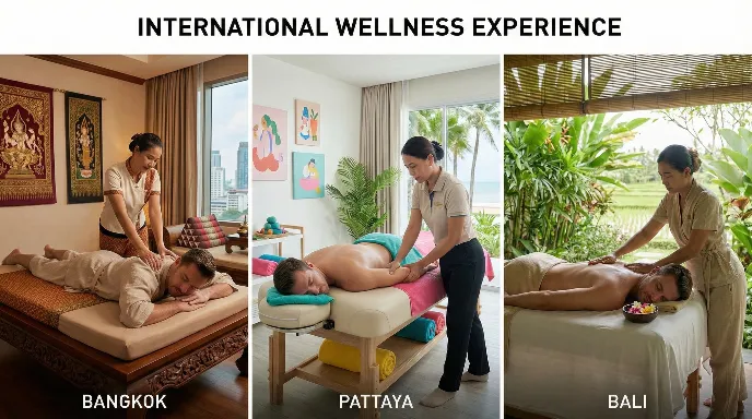 Relaxing Professional Massages Across Popular Destinations