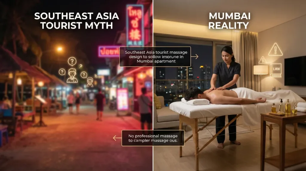 Thailand Bali Myths Versus Mumbai Professional Massage