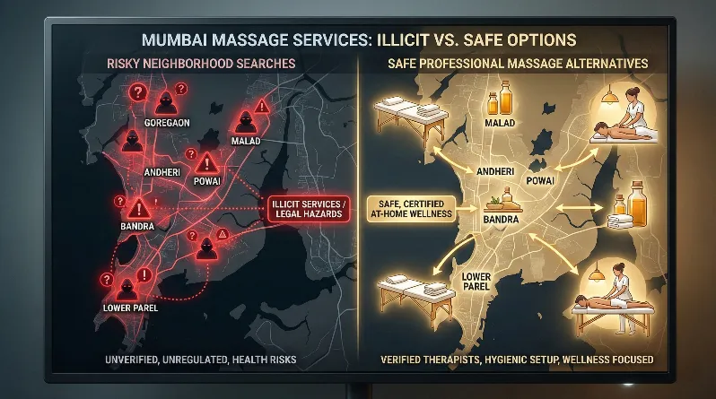 Happy Ending Risk Versus Safe Massage Mumbai