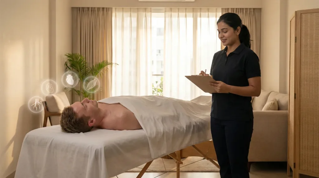 Professional Full Body Massage Safe Wellness