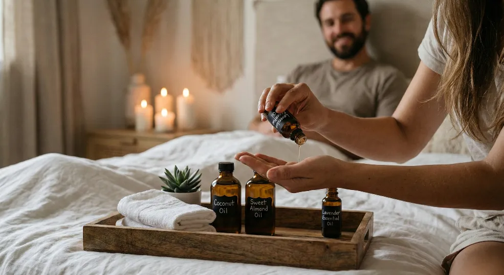 Full Body Massage At Home Setup